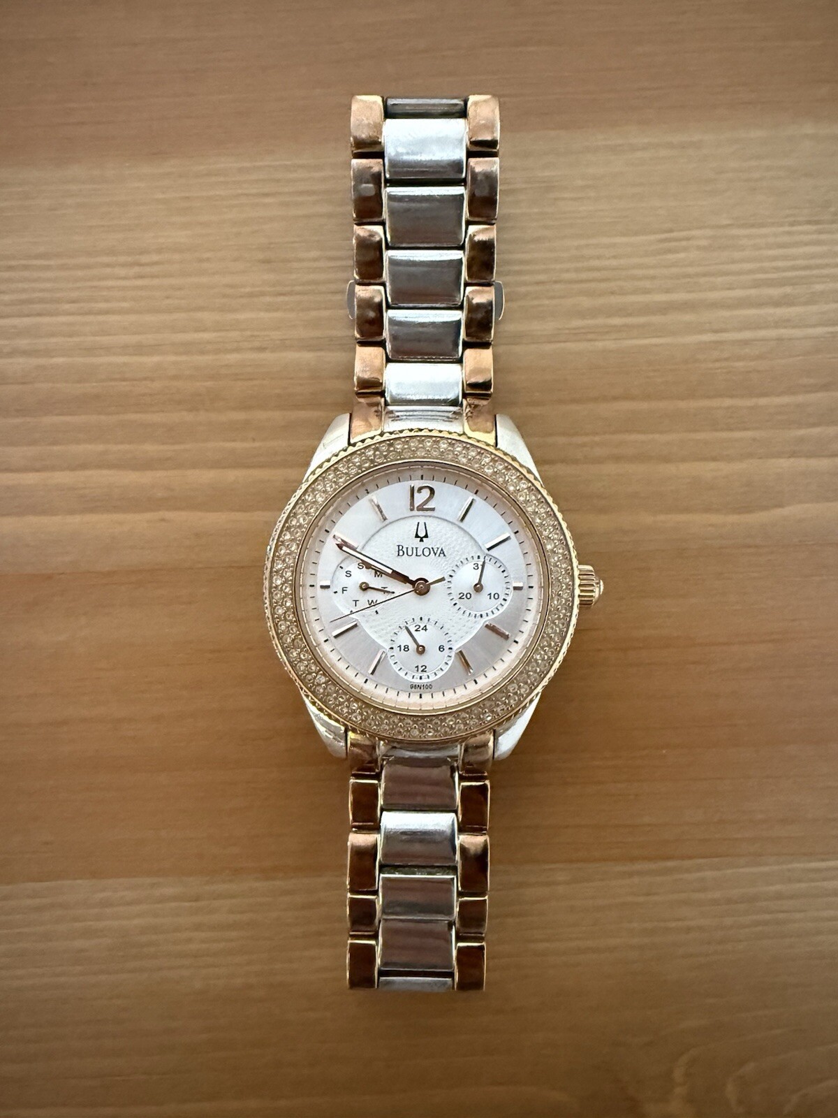 Bulova Women's Multi-Function Crystal Bracelet Wa… - image 4