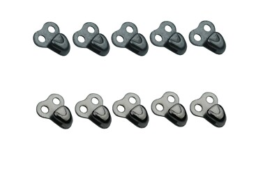 10 Stück Laschhaken, Abspannhaken, Schuhhaken, Persenninghaken, Spannhaken,Haken