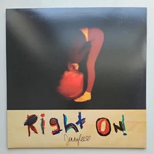 JennyLee Right On! LP Vinyl Record 2015 Limited Edition Teal Marble 