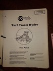 EXmark Turf Tracer Hydro Parts Manuals 8 books included cover Many serial #s