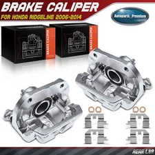 2x Disc Brake Caliper w/ Bracket for Honda Ridgeline 2006-2014 Rear Left & Right