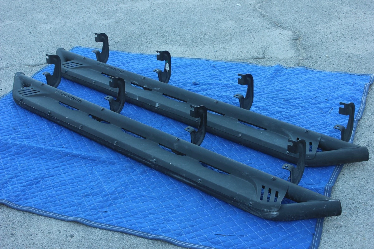 19-24 SILVERADO SIERRA SPORT MOLDED GROOVES RUNNING BOARD ASSEMBLY  