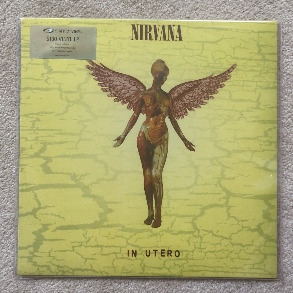 Nirvana - In Utero. Simply Vinyl 180 Gram Limited Edition. New