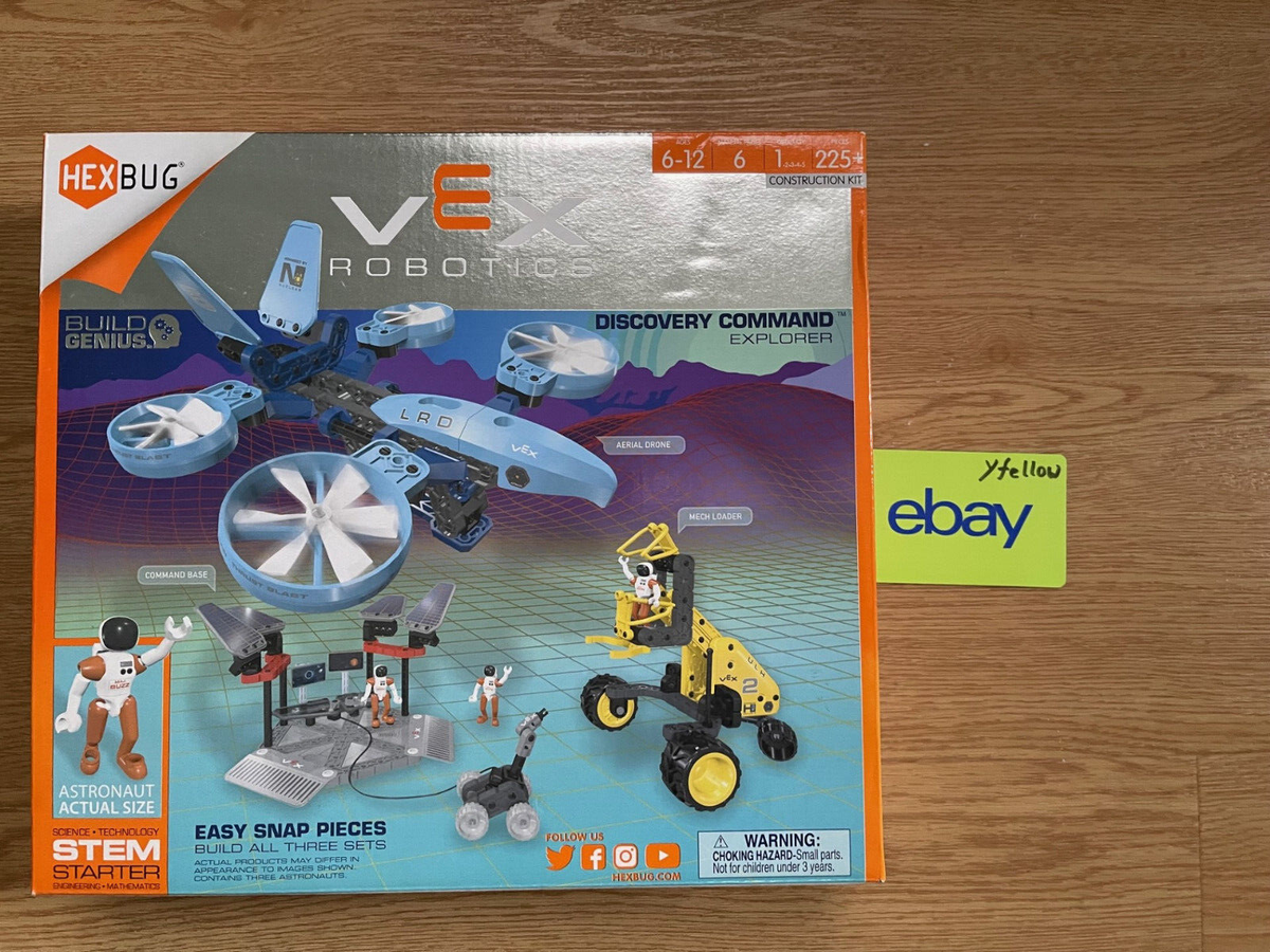 HEXBUG Vex Robotics Discovery Command Explorer Stem Starter 225