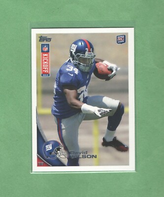2012 Topps Kickoff -  #28 - David Wilson - New York Giants