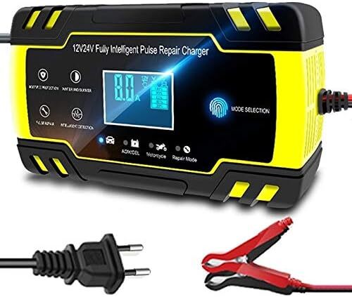 Chargeur batterie intelligent 12V-24V avec réparation par impulsions