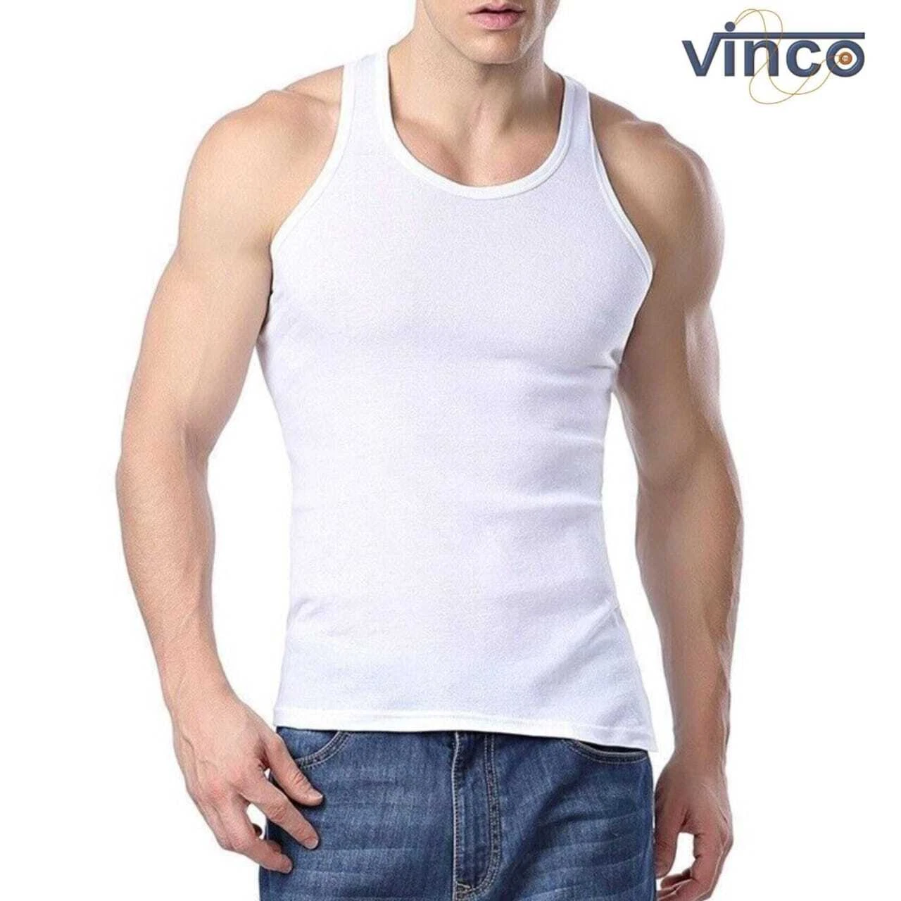 Men Tank Top 100%Cotton Ribbed White A-Shirt Wife Beater Undershirts Size:S-4XL
Opens in a new windo