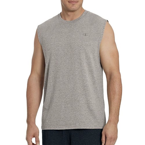 Champion Men's Athletic Wear T0222 Sleeveless Workout Classic Jersey Muscle Tee - Picture 2 of 21