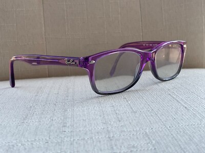 Ray-Ban Women Eyeglasses Frame for Small Face Purple/Gray