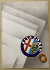 Rara e originale Cartella Stampa ALFA ROMEO con 8 Stampe di auto del 1985