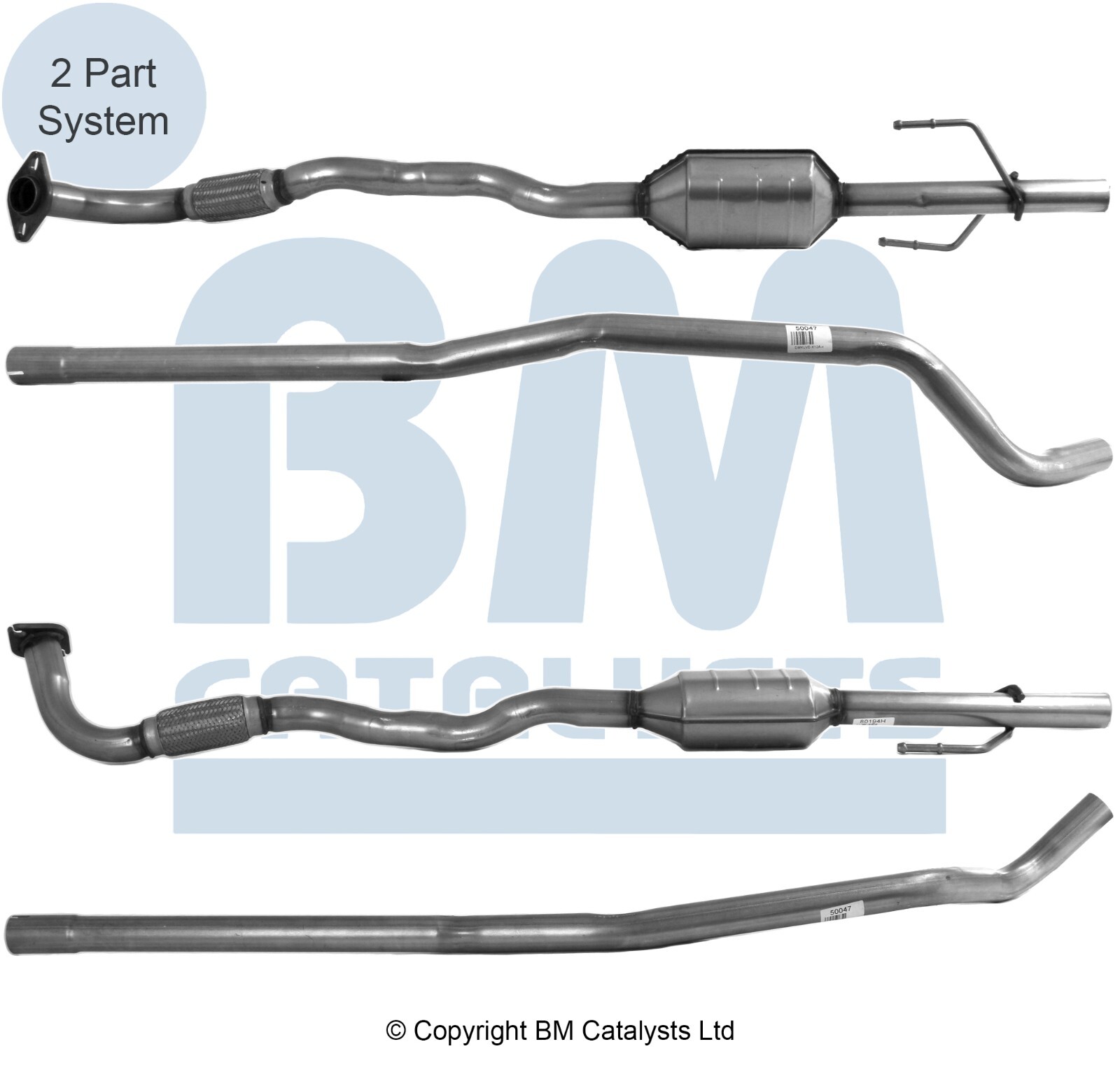 BM80410 Auspuff Diesel Katalysator +Montagesatz +2 Jahre Garantie-image