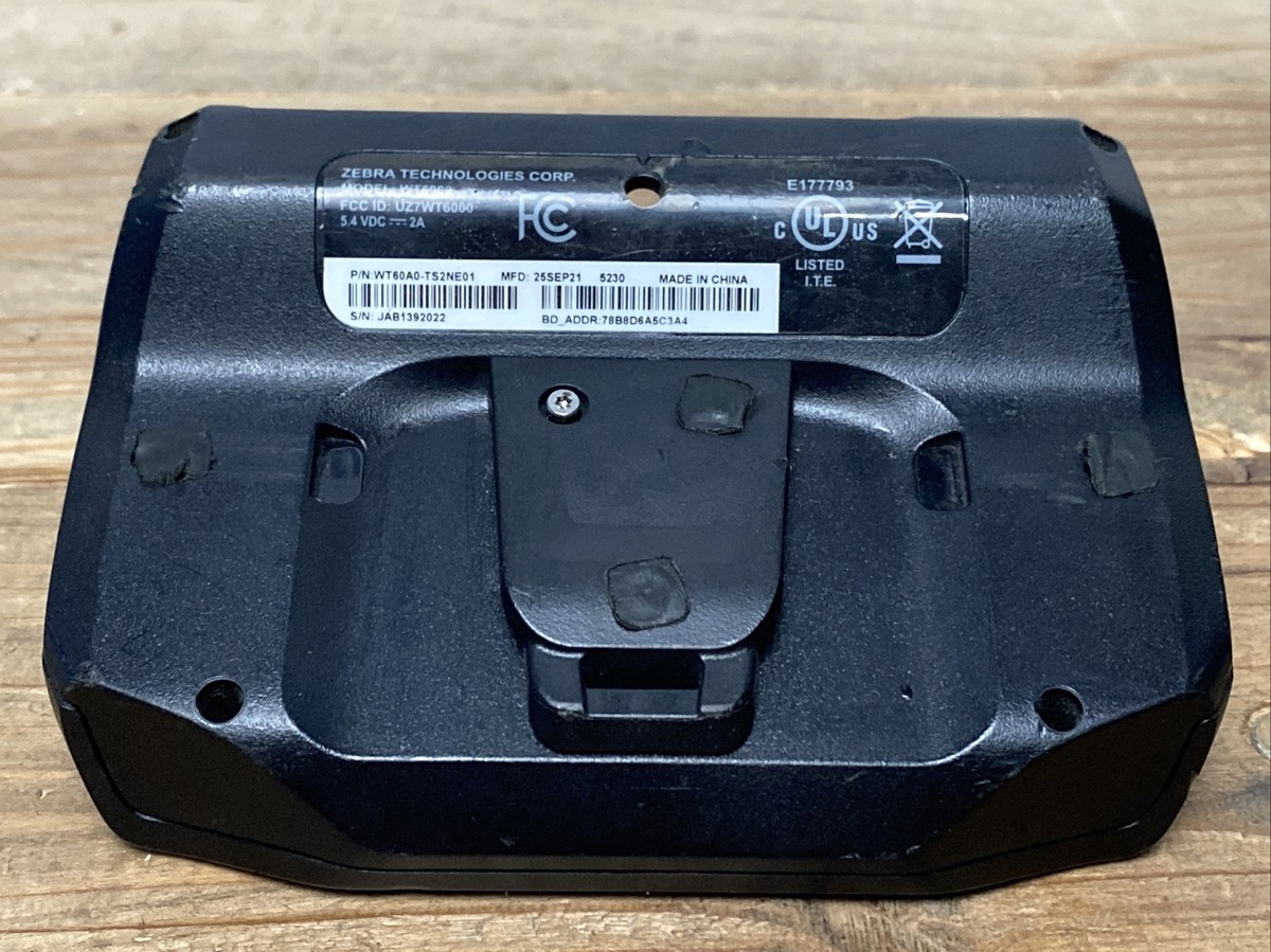 【tarako】 Zebra WT6000 Wearable Computer Scanner WT60A0-TS2NE01 FEDEX