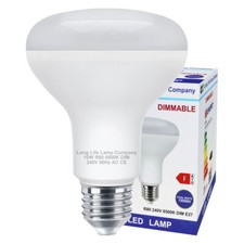 Dimmable R80 LED Light Bulb 10W E27 Replacement for Reflector R80 Cool White