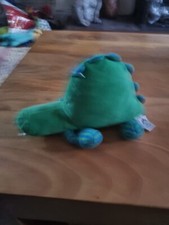 Jellycat green Dinosaur soft toy plush BOINGY GREEN THINGY Sound