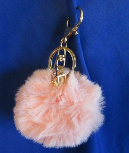 Protective Case Cover Cute Pompom Ball Keychain for Apple AirPods Charging *Pink - Picture 9 of 10