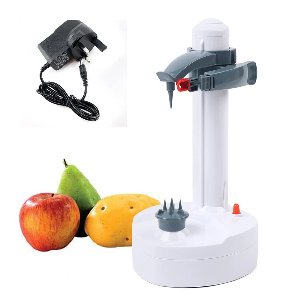 Electric Vegetable Fruit Peeler Auto Rotate Potato Safe Peeling