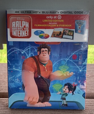 Disney s Ralph Breaks The Internet L.E. Target 4K+Blu-Ray+Digital