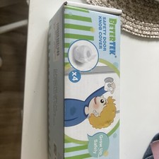 Betertek Door Knob Child Proof Universal 2.7" Diameter Baby Door Knob Safety 2