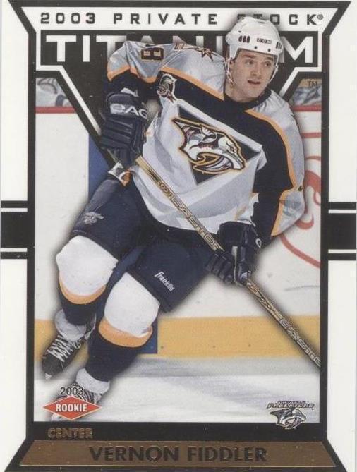 2002-03 Pacific Private Stock Titanium - Vernon Fiddler #123 - 1 of 1
