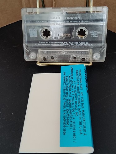 Death - Human (Promo, Cassette) (1991) Relativity 88561-2036-4 - Picture 4 of 4