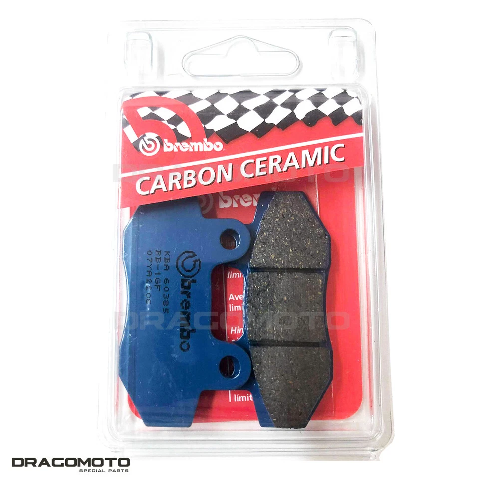 KYMCO QUANNON 125 2015 2016 pastillas de freno frente CC BREMBO ceramica carb... - Imagen 3 de 4