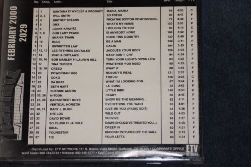 ETV- network. Promo DVD - "Vital Hits 2000 Jan.~ Dec." 12 Music DVD BK ST Boys, - Picture 3 of 13