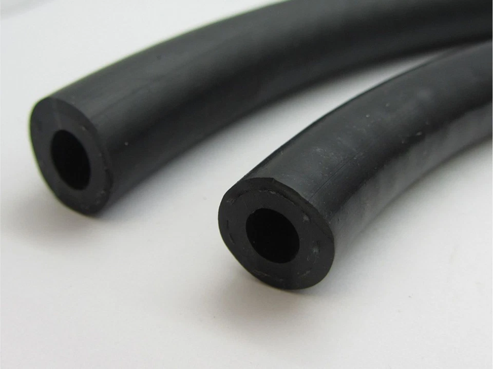 XTREMEAUTO Diesel Fuel Line Hose Unleaded Rubber Petrol Pipe Tube LINE clips Rubber oil