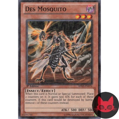 Yugioh Des Mosquito BP02-DE076 Mosaik 1. Auflage NM