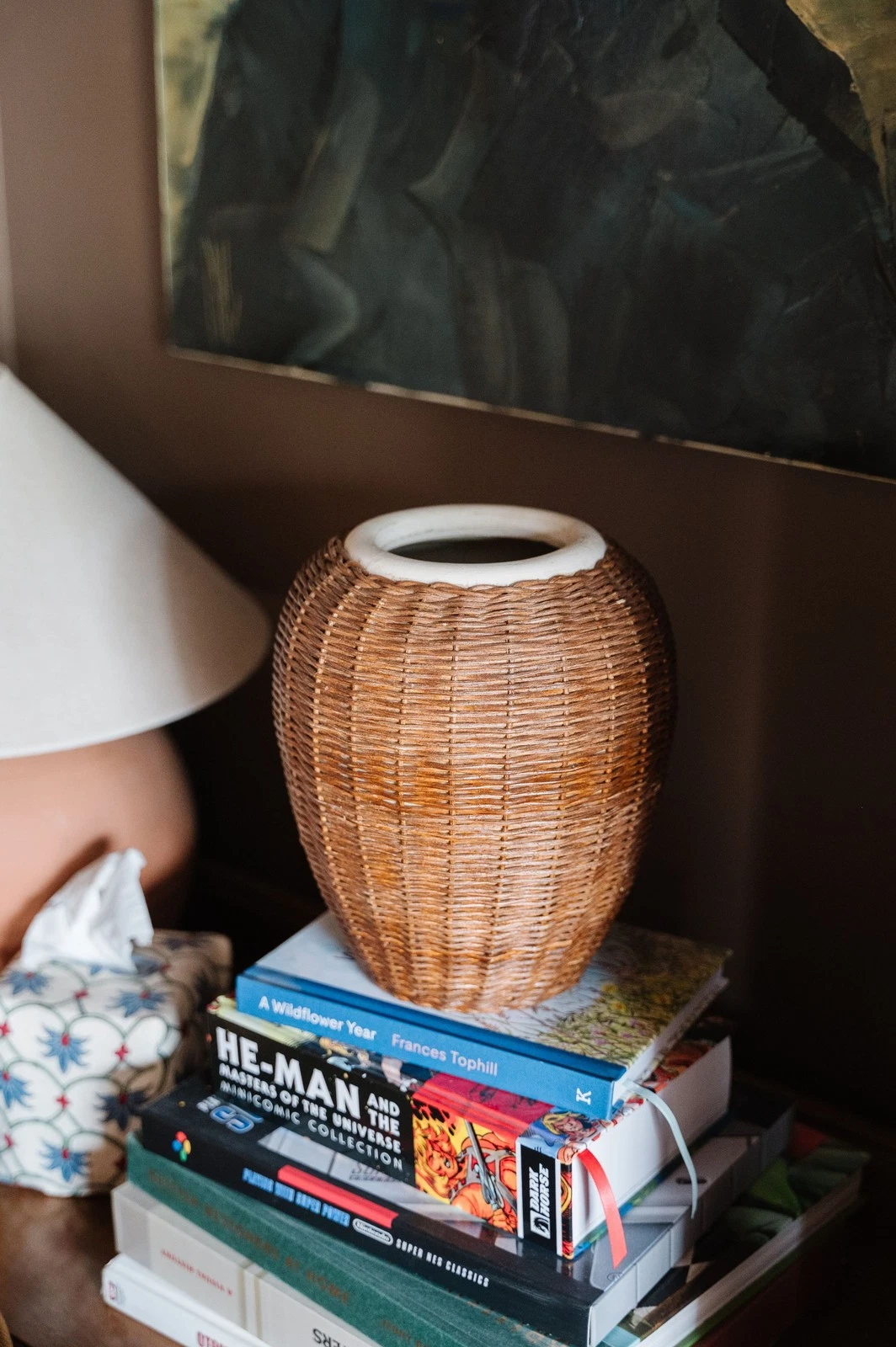 Wicker Weave Vase with Ceramic Inner
Opens in a new window or tab