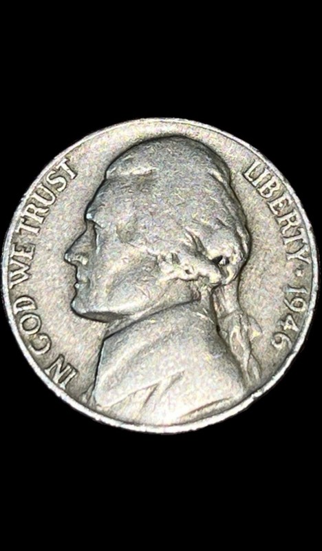 USA Jefferson Nickel•1946