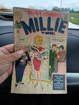 Millie the Model #115 (Marvel Comics April 1967) RareSilver Age Comicbook