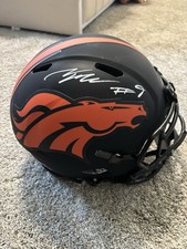 Full Size Replica Helmet Autographed Talanoa Hufanga Denver Broncos