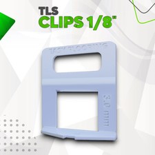 Tile Leveling System Clips 1/8" 3.0 mm   Standard Spacers