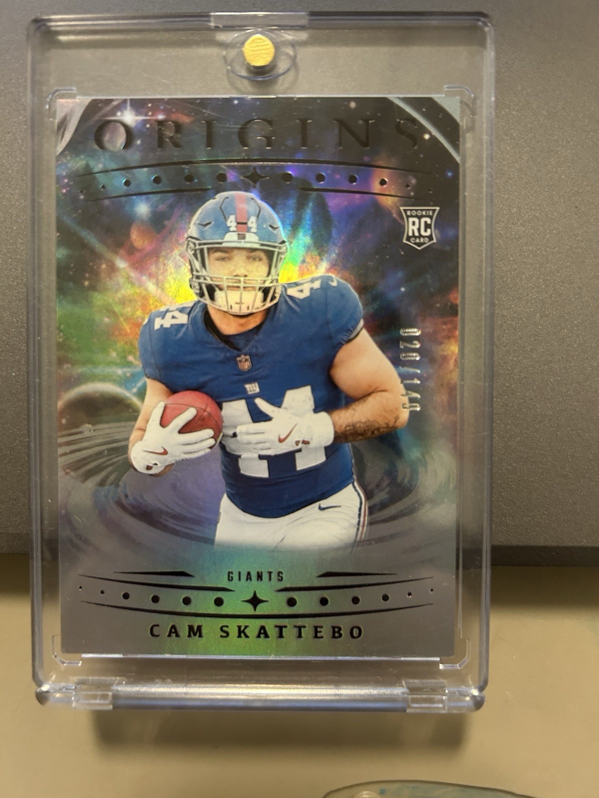 2025 Panini Origins - Rookies Cam Skattebo Cam Skattebo #123 (RC) /149 Silver SP