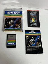 NOVA BLAST Intellivision Video Game Cartridge W/Manual & Box Imagic