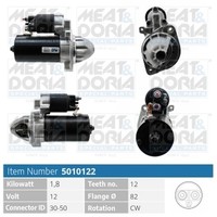 Meat & Doria Anlasser Starter 5010122 12V FüR Mercedes Sprinter B906 Bus Klasse