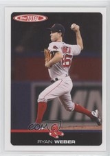 2019 Topps Total Ryan Weber #809 h6c