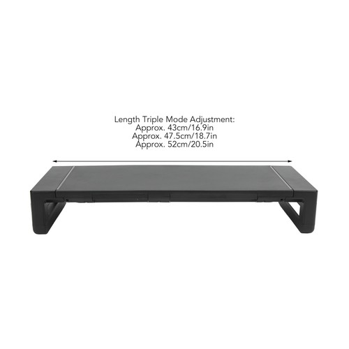 Monitor Stand Riser Desk Organizer Laptop Shelf With Storage Drawer Phone AM - Afbeelding 13 van 22