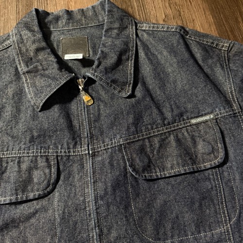 Levi's Silver Tab Jeansjacke XL Blau Jeans Baumwolle Full Zip Menswear Workwear - Bild 4 von 7