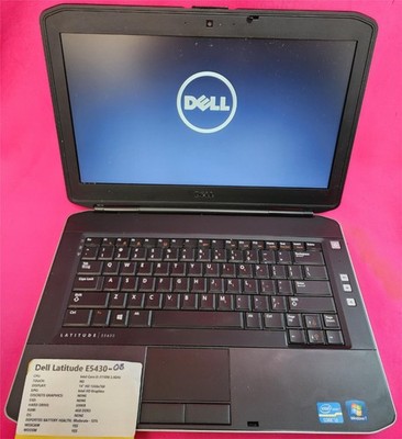 Dell Latitude E5430 i3 14'' 4GB RAM DVD Drive 500GB HDD Webcam NO OS