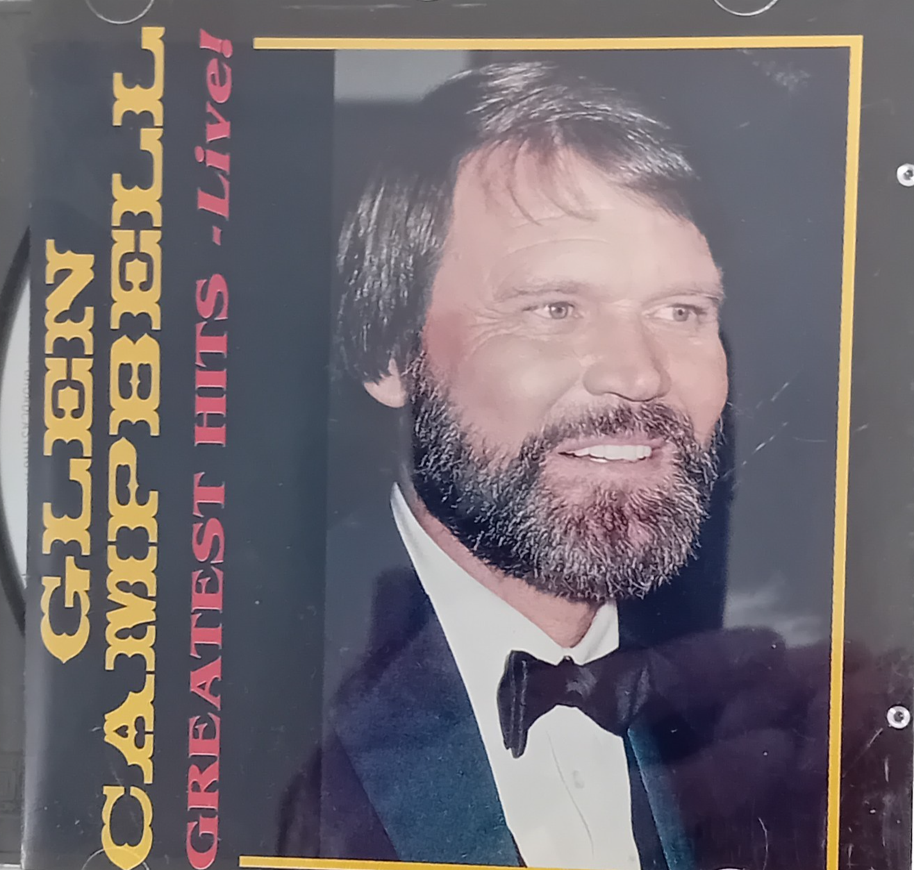 Greeatest hits-Live! - Glen Campell  Music CD Album
