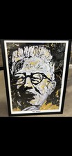 Pittsburgh Steelers Art Rooney The Chief By John Prascak Signed & #1687 of 2000