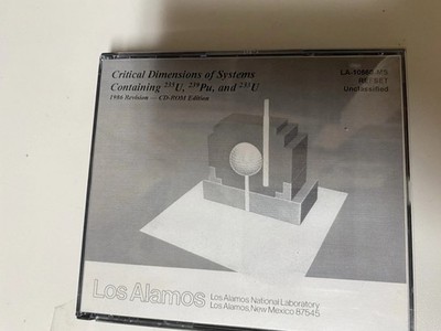 Critical Dimensions Of Systems Containing Los Alamos National Laboratory CDS