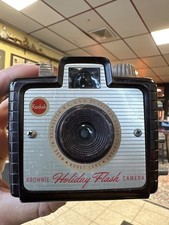 Vintage Camera Lot  Polaroid Cool Cam 600, Kodak Brownie Holiday, Instamatic 608