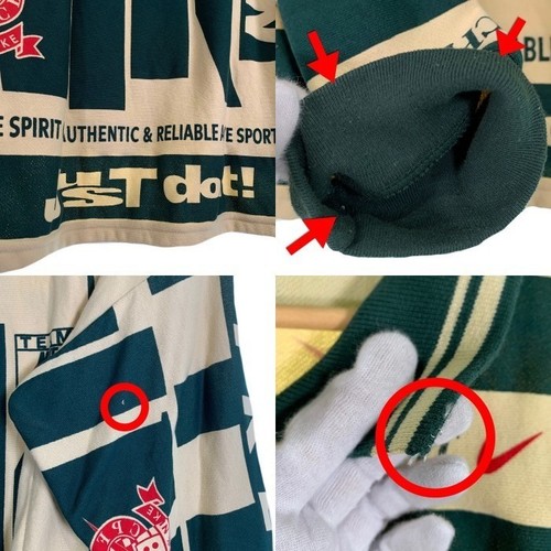 Polo manica lunga Nike x Cactus Plant Flea Market taglia L CPFM squadra sport NUOVA RARA - Foto 7 di 7