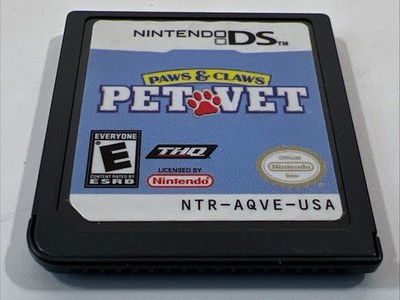 Paws & Claws: Pet Vet (Nintendo DS) Game Only