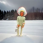 Vintage Johnny West Series, UK Indian Chief Cherokee, Marx Toys,  1973,  "RARE"