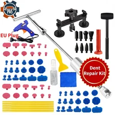 Air Pneumatic Dent Puller Car Auto Body Repair Suction Cup Slide Tool Hammer Kit