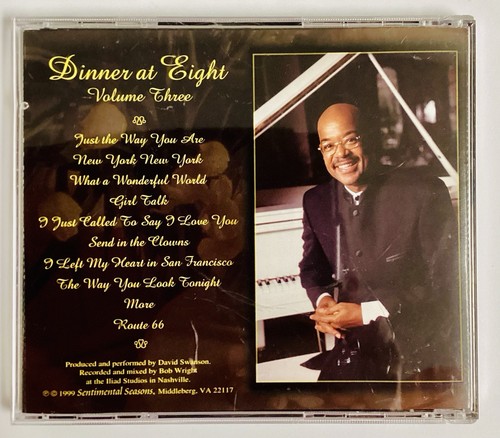 DINNER AT EIGHT, VOLUME THREE WITH DAVID SWANSON, CD - Picture 2 of 4