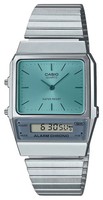 Casio Vintage | Blaues Zifferblatt | Edelstahlarmband AQ-800EC-2AEF Uhr